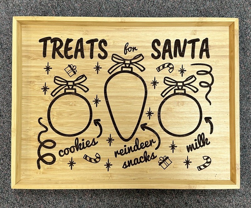 Santa Treat Tray