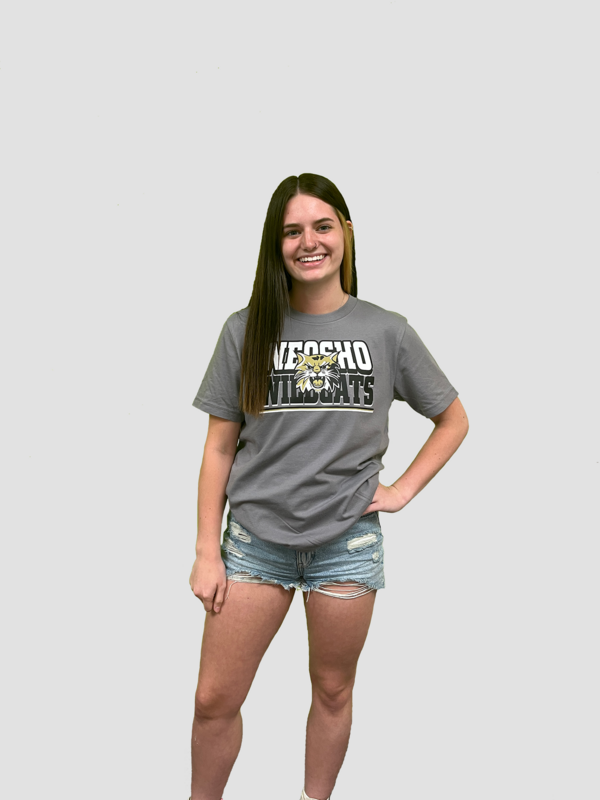 Neosho Wildcats T-Shirt gray