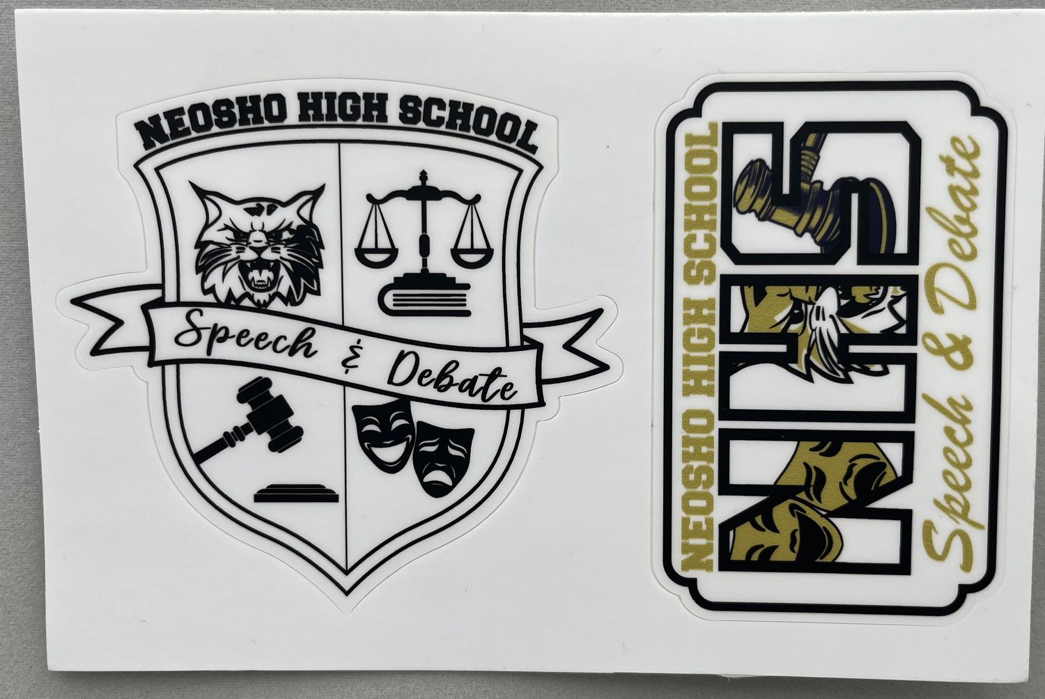 Speech &amp; Debate 2 Sticker Sheet