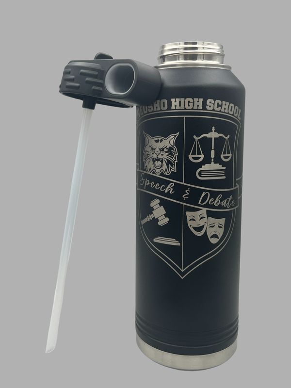 Speech &amp; Debate insulated flip-top bottle