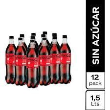 COCA COLA ZERO 1.5 ML X12