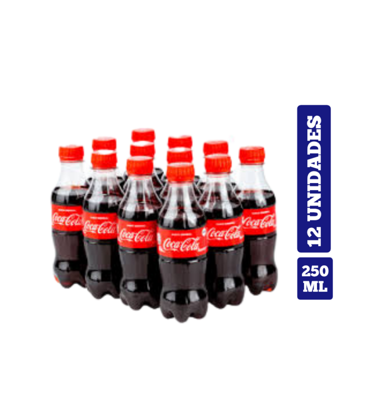 COCA COLA MINI PET 250 ML X12