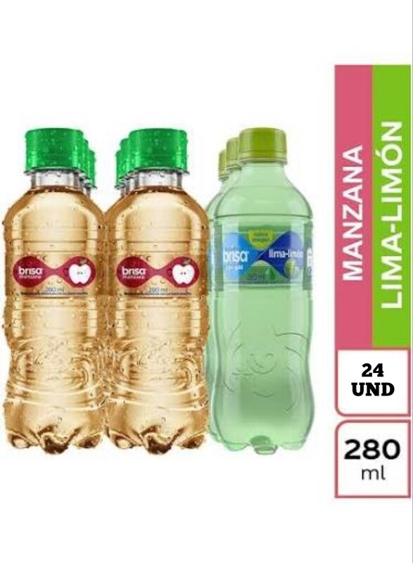 AGUA SABORIZADA 280 ML X24