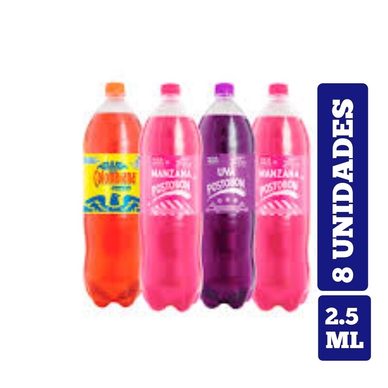 POSTOBON 2.5ML X 8