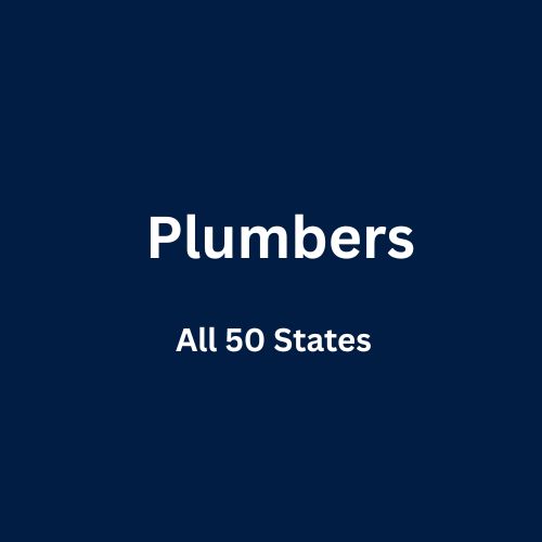 Plumbers Business Contact List
