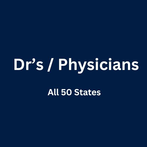 Physicians Business Contact List