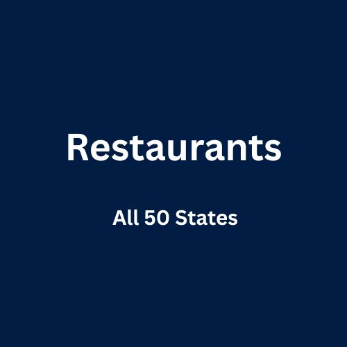 Restaurants Contact and Email List