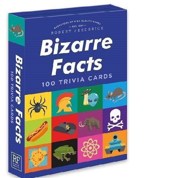 100 Trivia Cards - Bizarre Facts