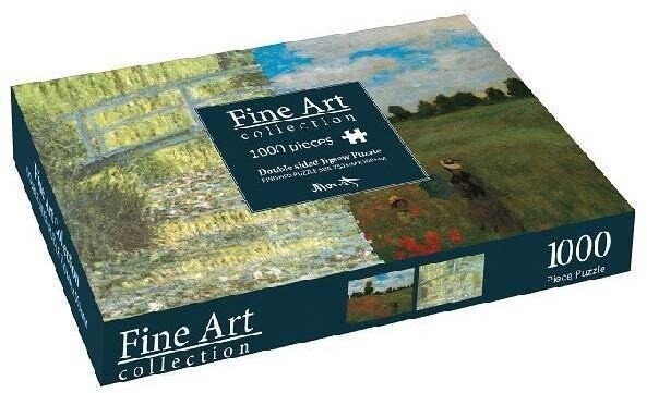 Double Sided Jigsaw - Monet Lily Pond