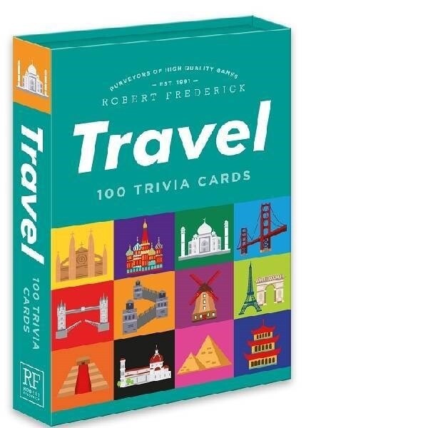 100 Trivia Cards - Travel