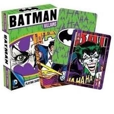 DC Comics Batman Villains Playing Cards