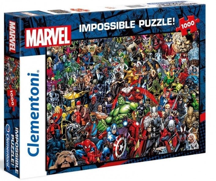 Clementoni Puzzle Marvel Impossible Puzzle 1,000 pieces
