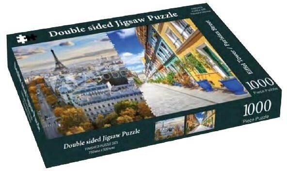 Double Sided Jigsaw - Views of Paris