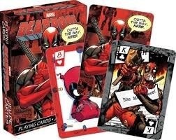 Deadpool Comics Playing Cards