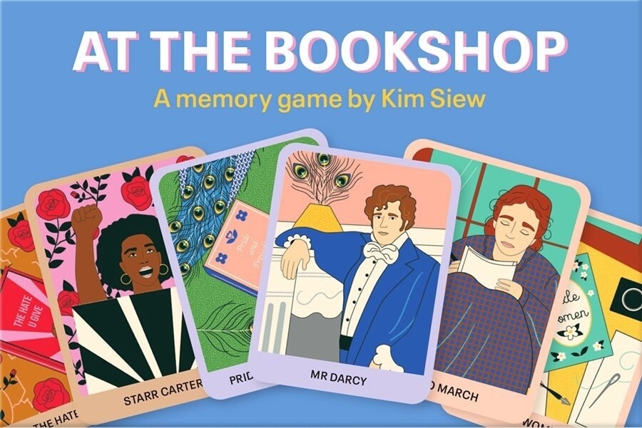 At the Bookshop Memory Game