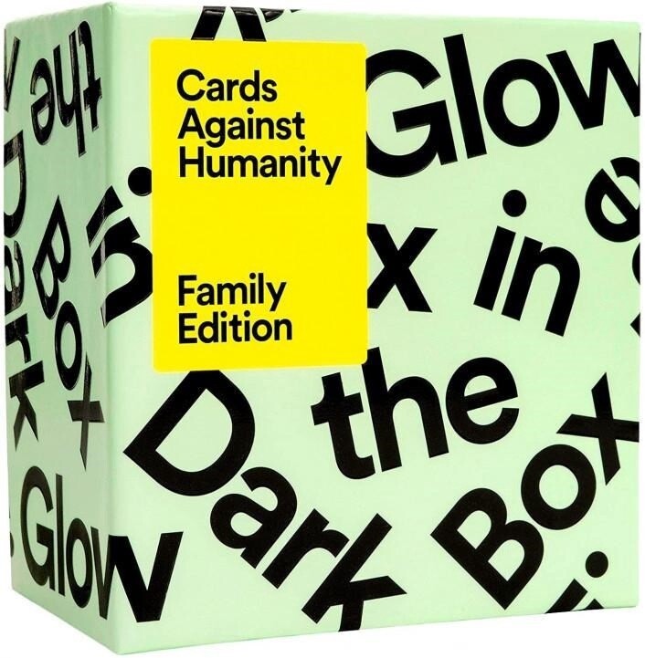 Cards Against Humanity Family Edition Glow in the Dark Box