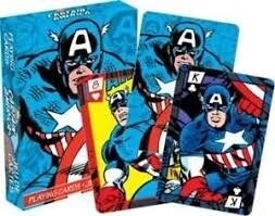 Marvel Captain America Playing Cards
