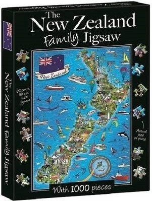 New Zealand Family Jigsaw 1000pc