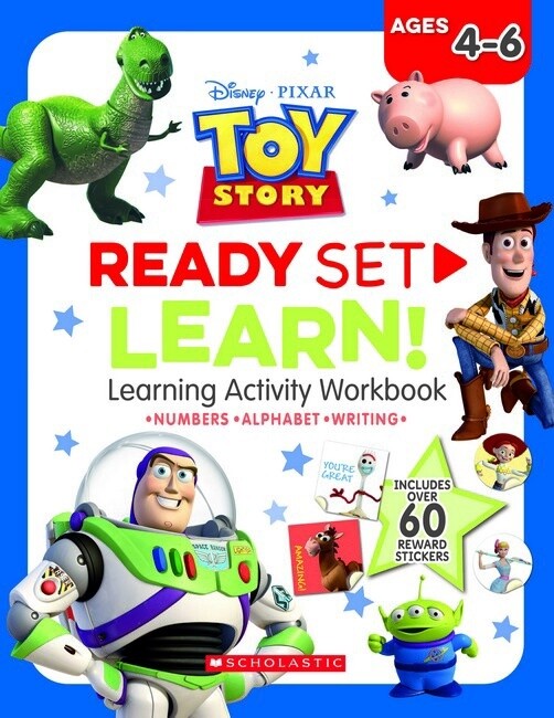 Toy Story: Ready Set Learn! Learning Activity Workbook (Disney Pixar: Ages 4 - 6 Years)