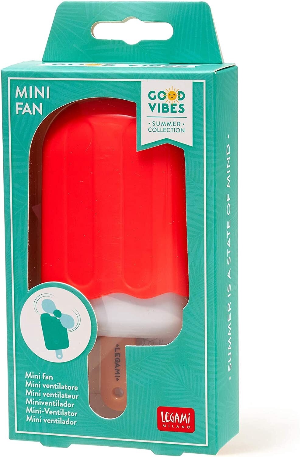 Portable Mini Fan Ice Pop