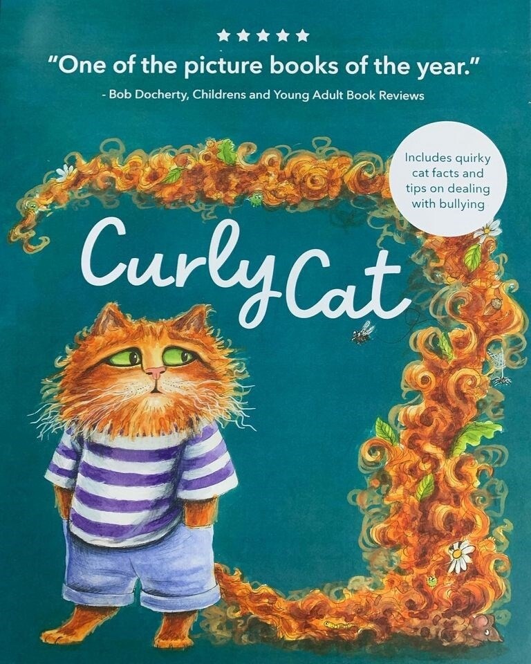 Curly Cat by Jennifer Somervell &amp; Zerika van Jaarsveld
