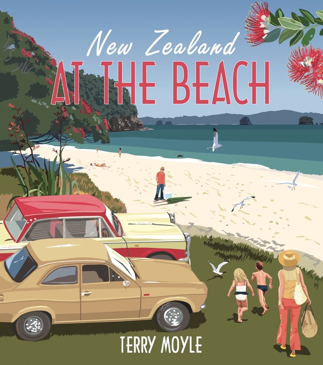 New Zealand at the Beach by Terry Moyle