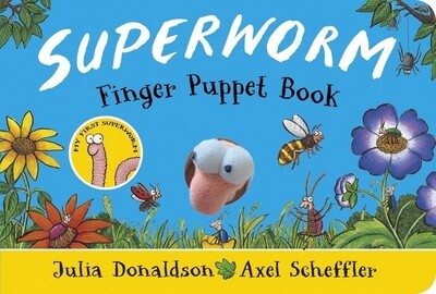 Superworm Finger Puppet Book by Julia Donaldson and Axel Scheffler