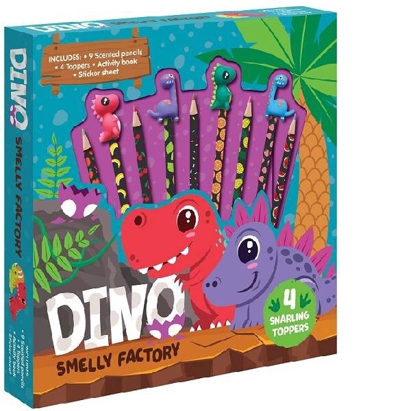 Dino Smelly Factory Pencil Toppers