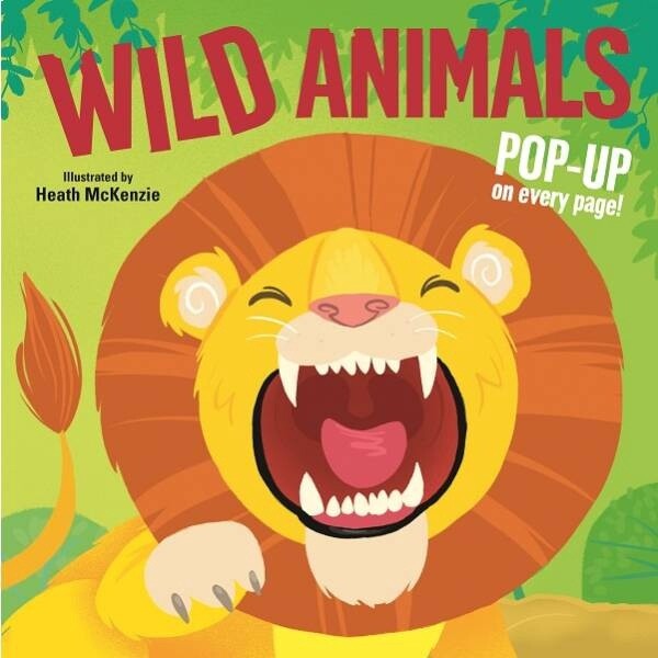 Wild Animals Pop Up Book