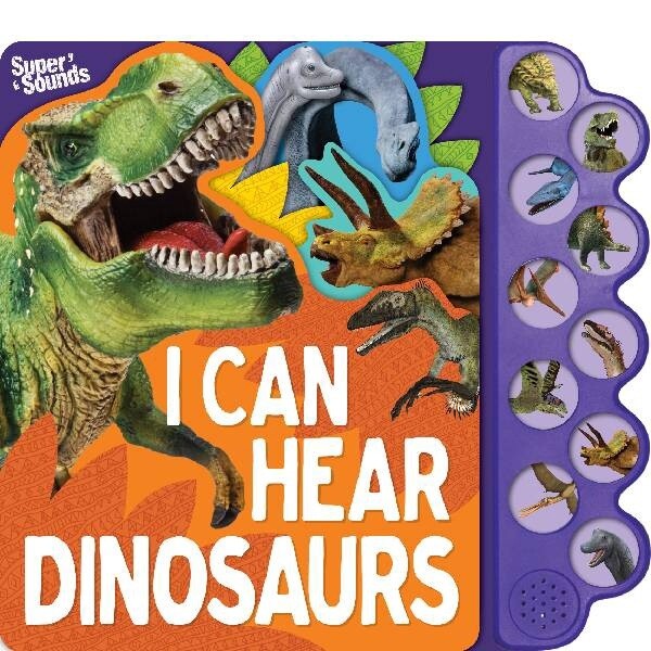 I can hear Dinosaurs 10 button Sound Book