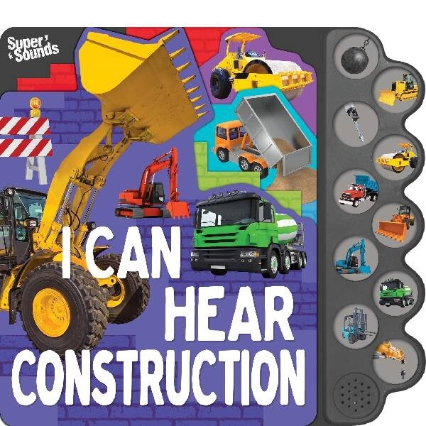 I can hear Construction 10 button Sound Book