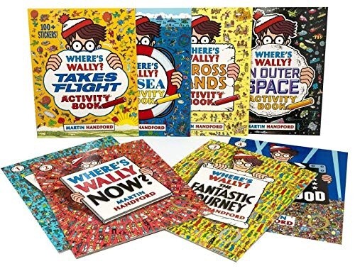Where&#39;s Wally Amazing Adventures and Activities - 8 Title Pack