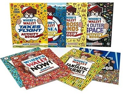 Where&#39;s Wally Amazing Adventures and Activities - 8 Title Pack