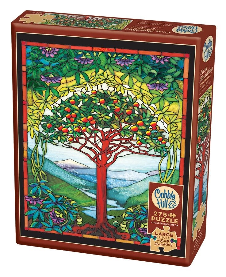 Tree of Life Stained Glass, LARGE 275pc