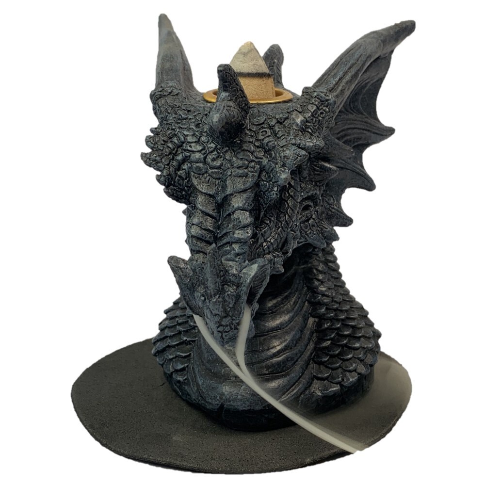 Black Dragon Head Backflow Incense Burner