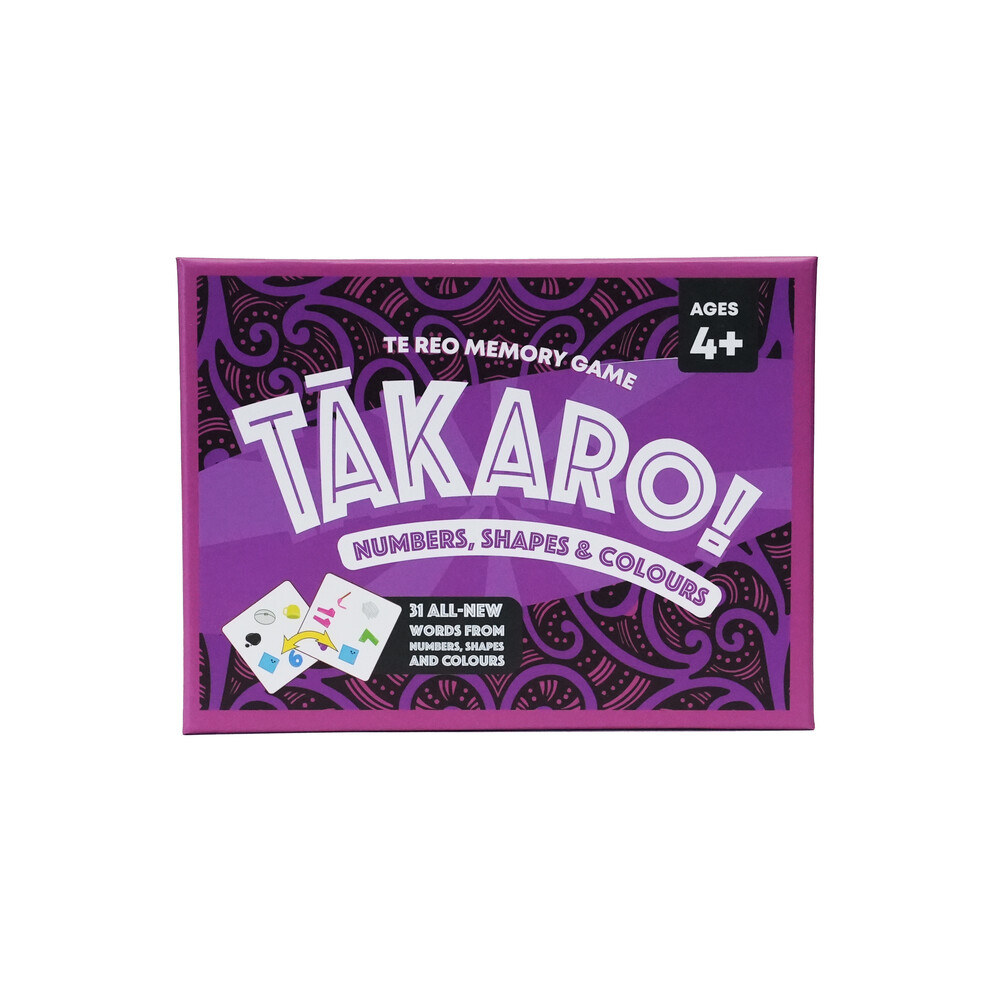 Tākaro Numbers, Shapes &amp; Colours - Te Reo Maori Language Game