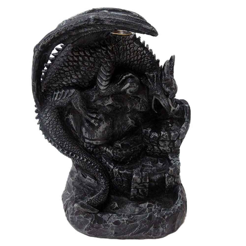 Black Dragon Backflow Incense Burner