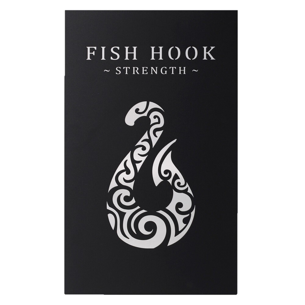 Metal Wall Art, Design: Fish Hook
