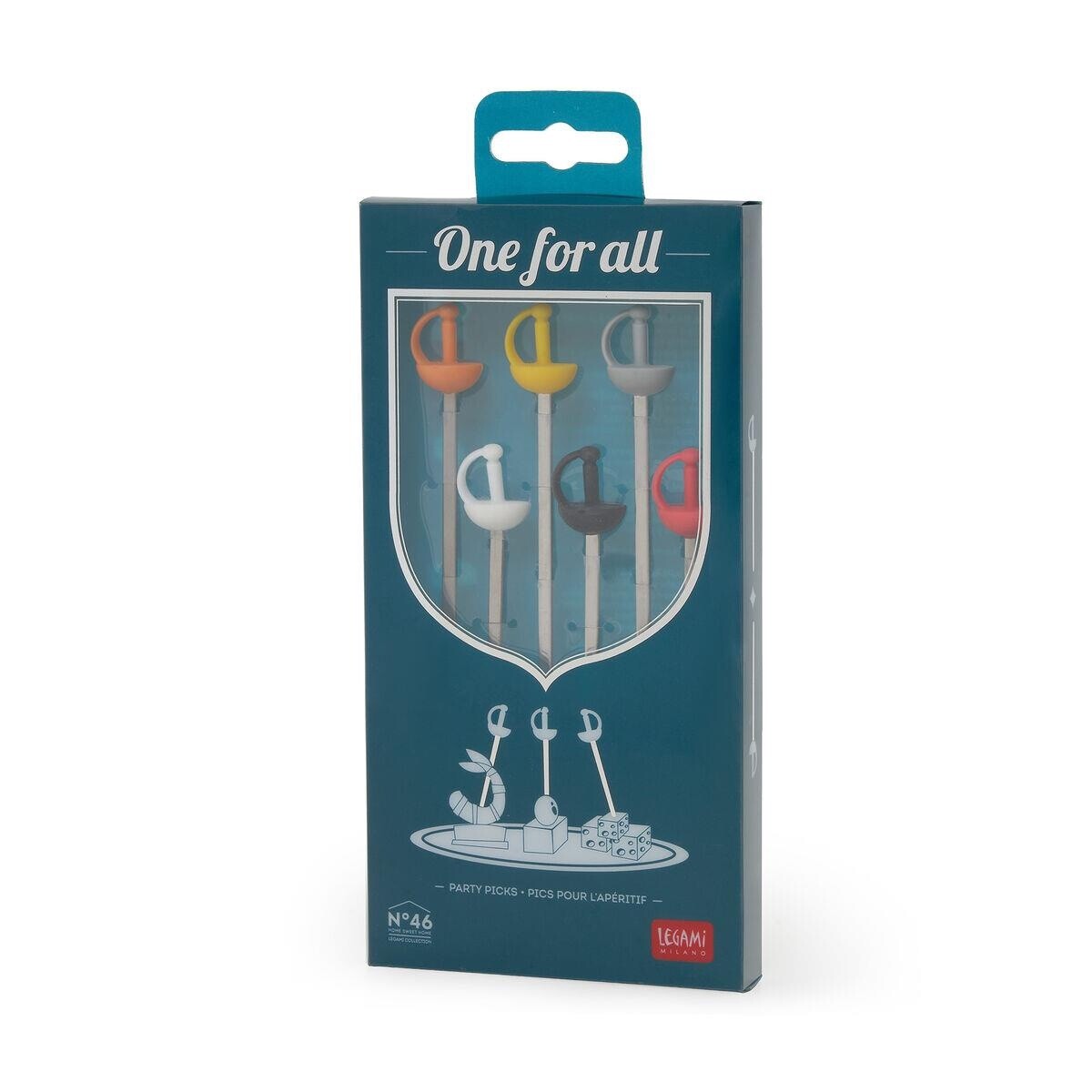 One For All - Set of 6 Party Picks
