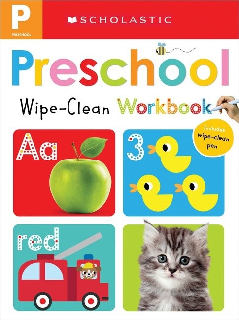 Preschool Wipe-Clean Workbook by Scott Barker