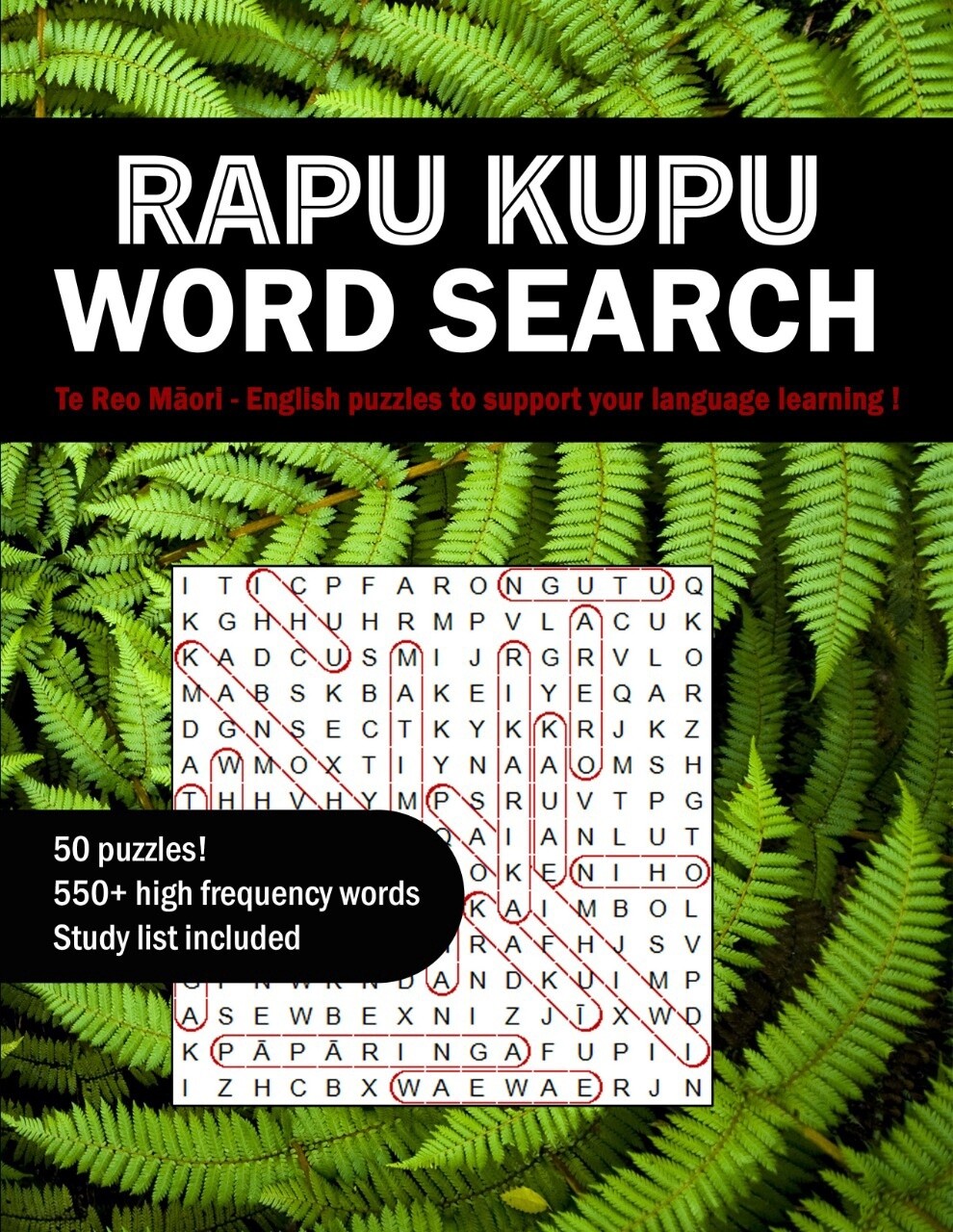 Rapu Kupu Word Search