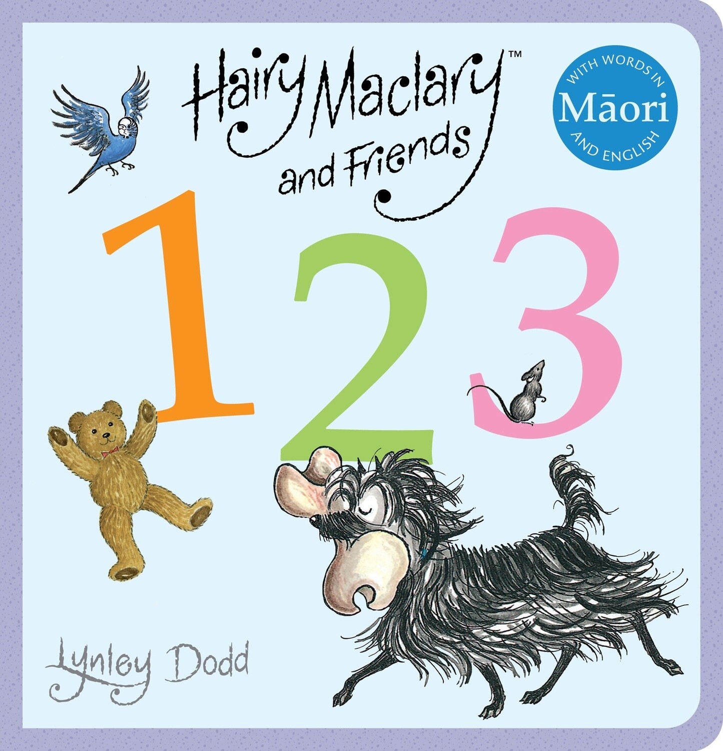 Hairy Maclary and Friends: 123 in Maori by Lynley Dodd, Format: Board