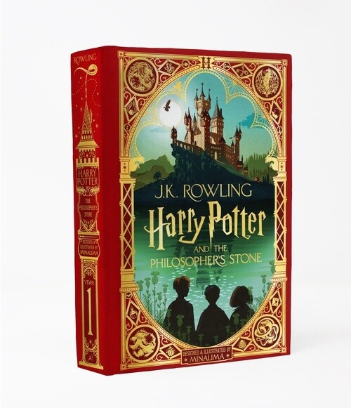Harry Potter and the Philosopher&#39;s Stone - MinaLima Edition by JK Rowling, Format: Hardback