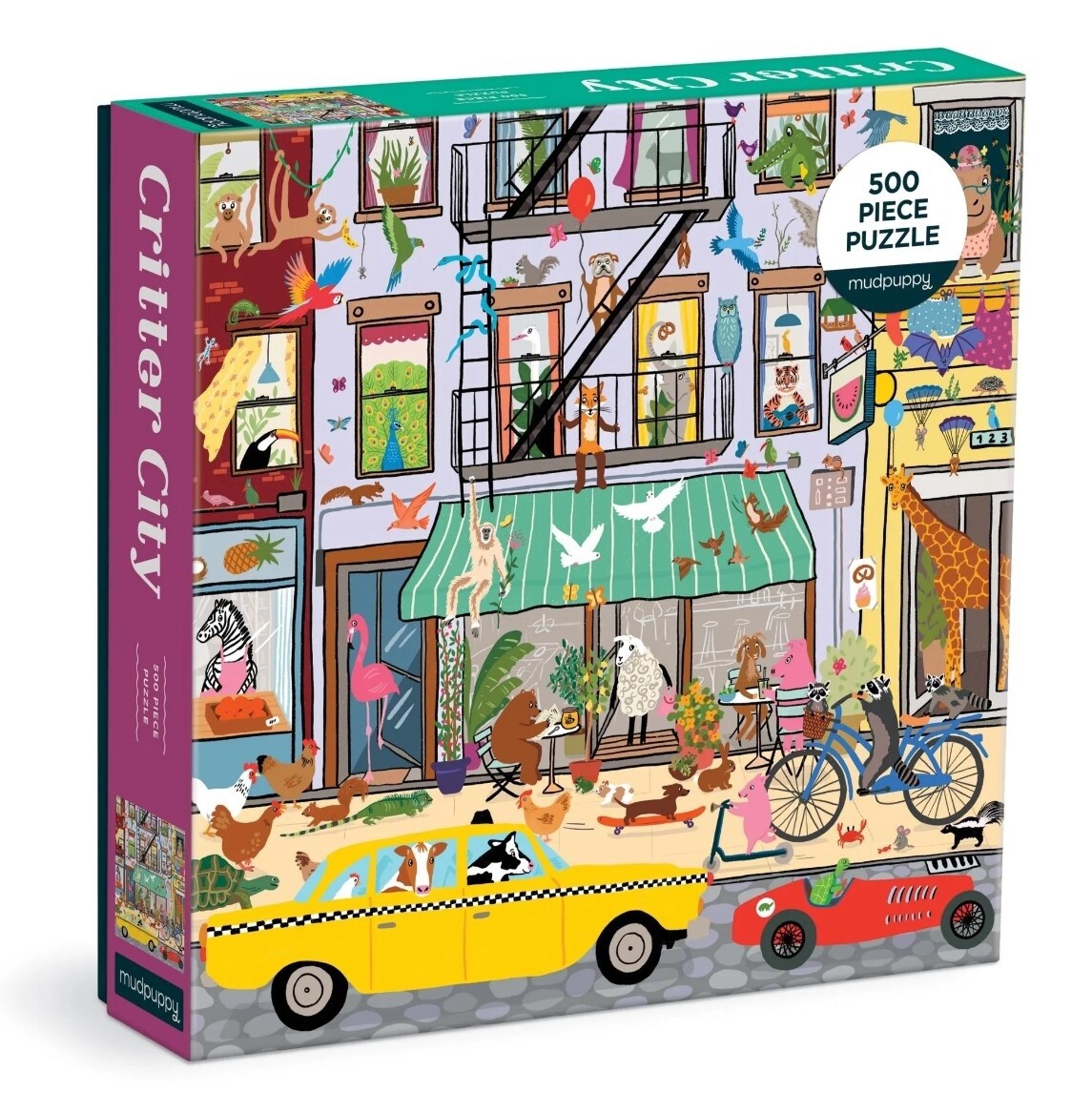 Critter City 500pc Family Puzzle