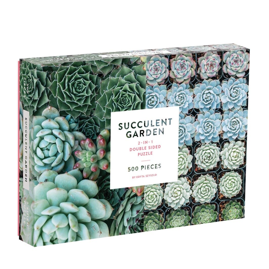 Succulent Garden 2 Sided 500pc