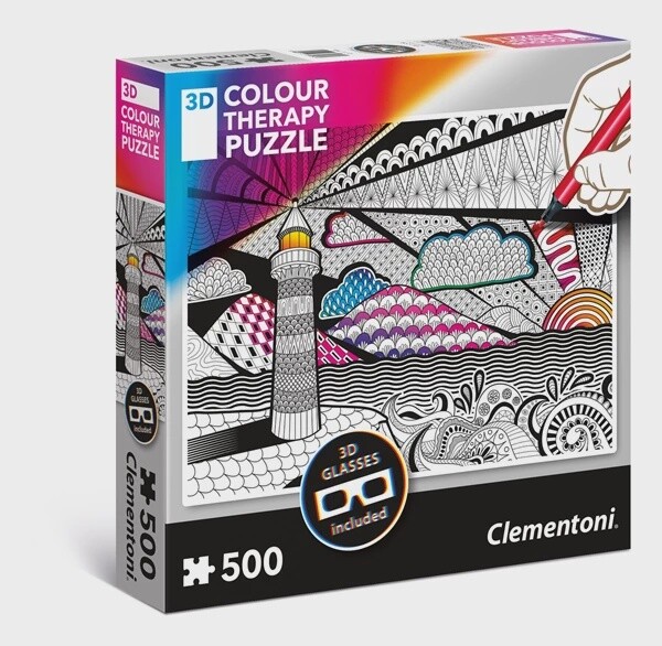 Colour Therapy 3D Lighthouse 500pc