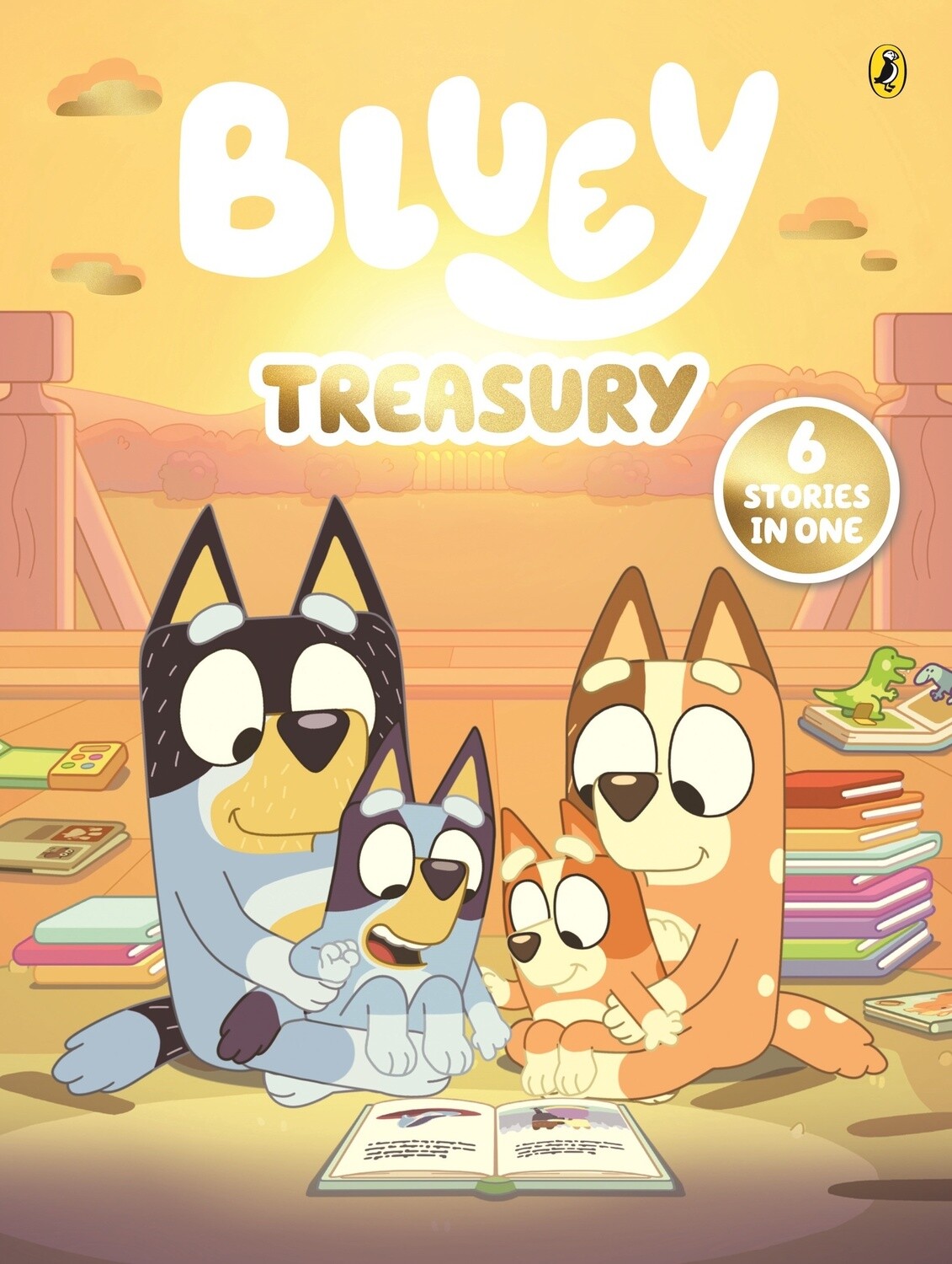 Bluey: Treasury: 6 Stories in 1