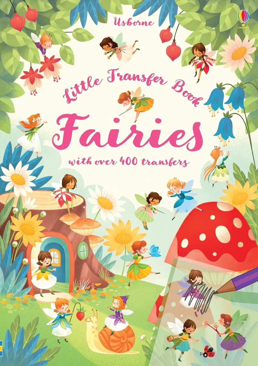 Usborne Little Transfer Book Fairies