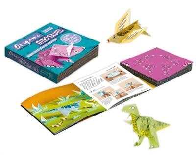 Origami Dinosaurs  - Book + 250 Sheets