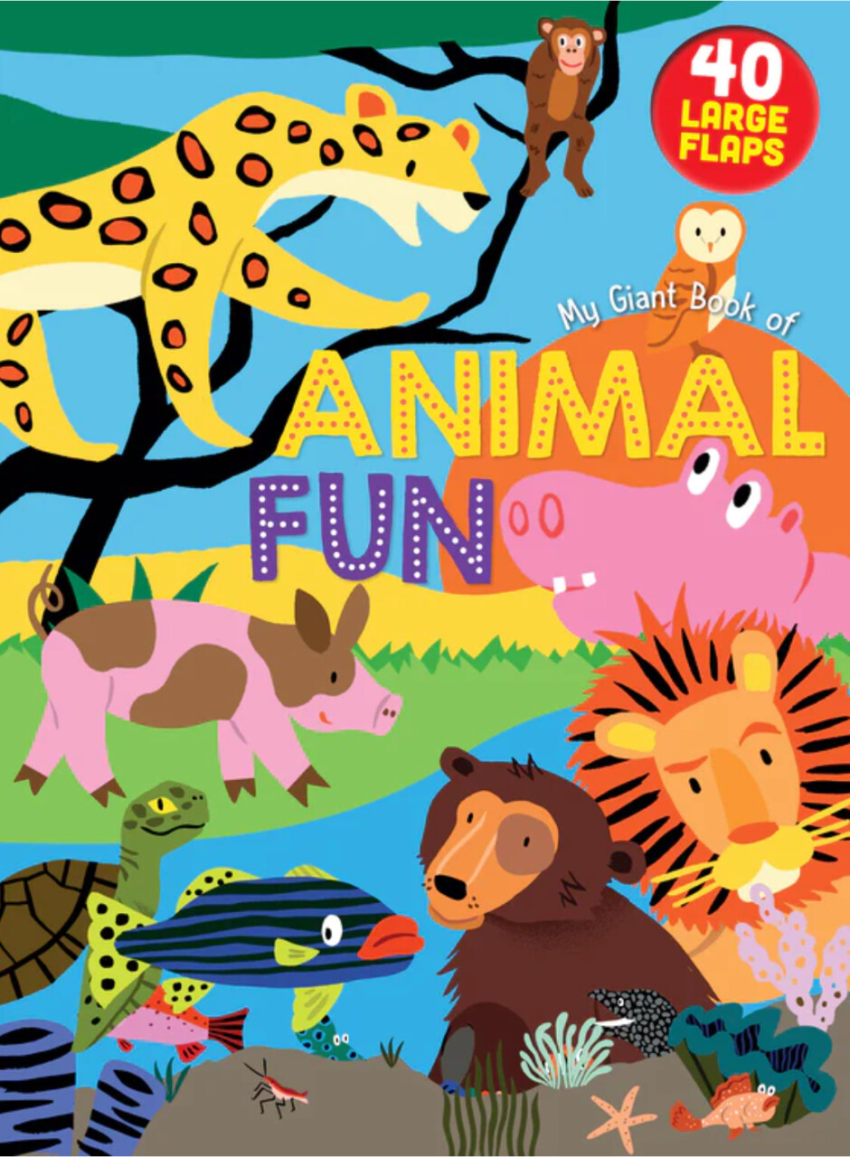 My Giant Book of Animal Fun by Marijke Buurlage